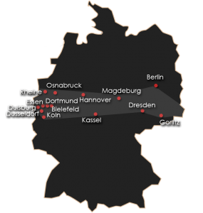 Mapa Nemiec